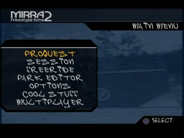 Dave Mirra Freestyle BMX 2 screen shot title